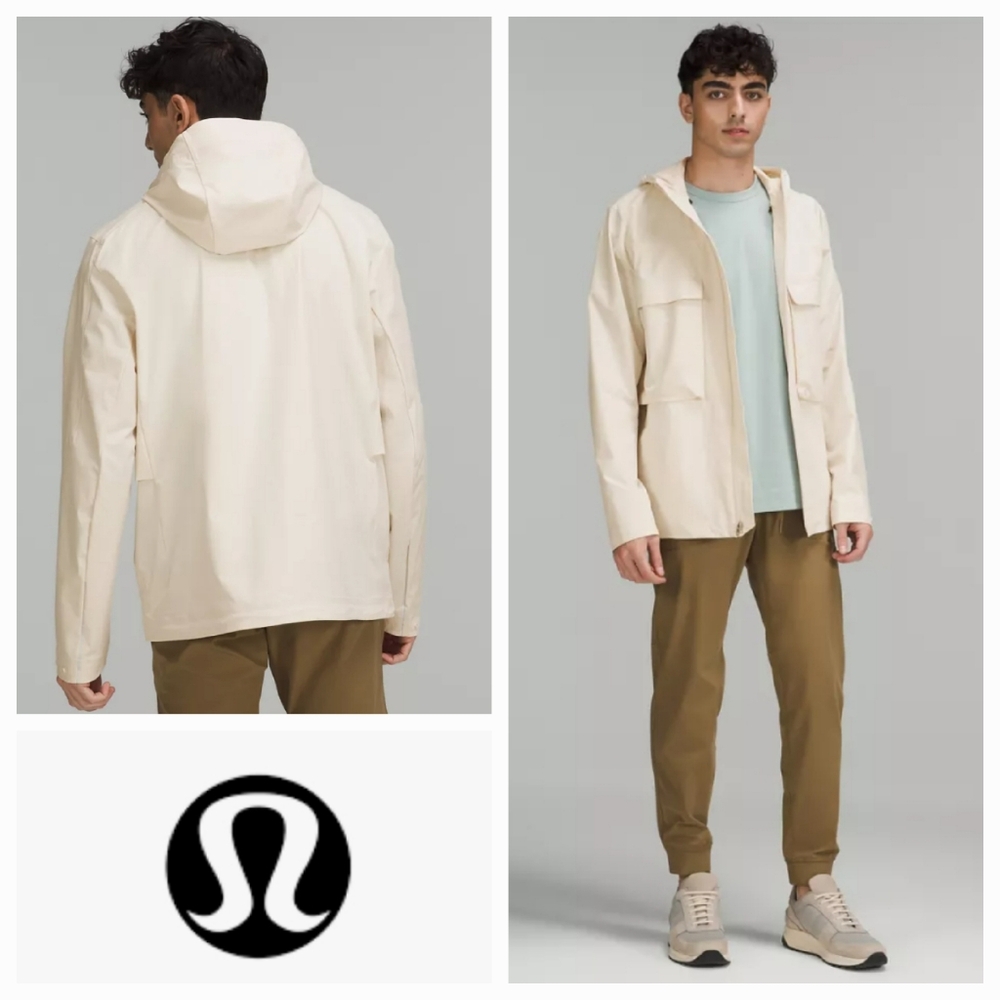 LULULEMON Stretch Cargo Jacket White Opal Size XXL